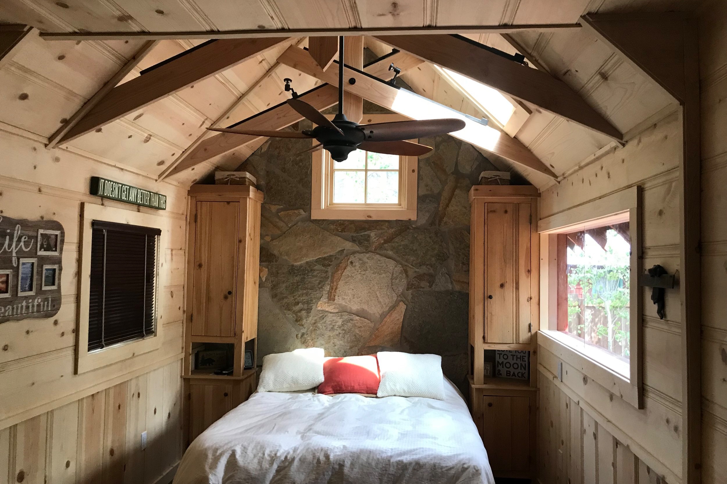 Tahoe cabin bedroom addition
